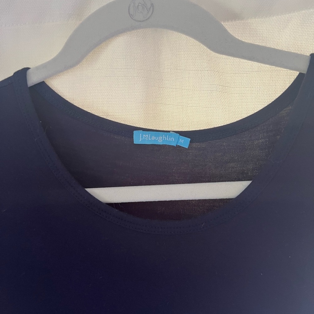 J.McLaughlin “Lovana” Dress in Navy, Size Medium - Picture 8 of 11